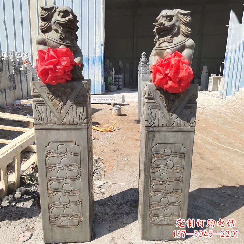 北京石狮子栓马桩