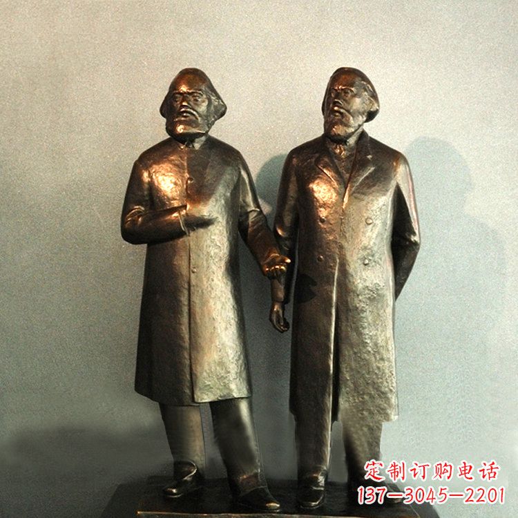 北京世纪伟人马克思和恩格斯雕塑