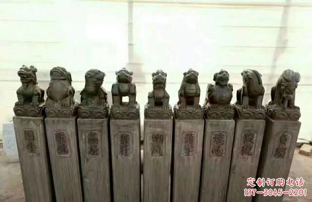 北京栓马桩石雕
