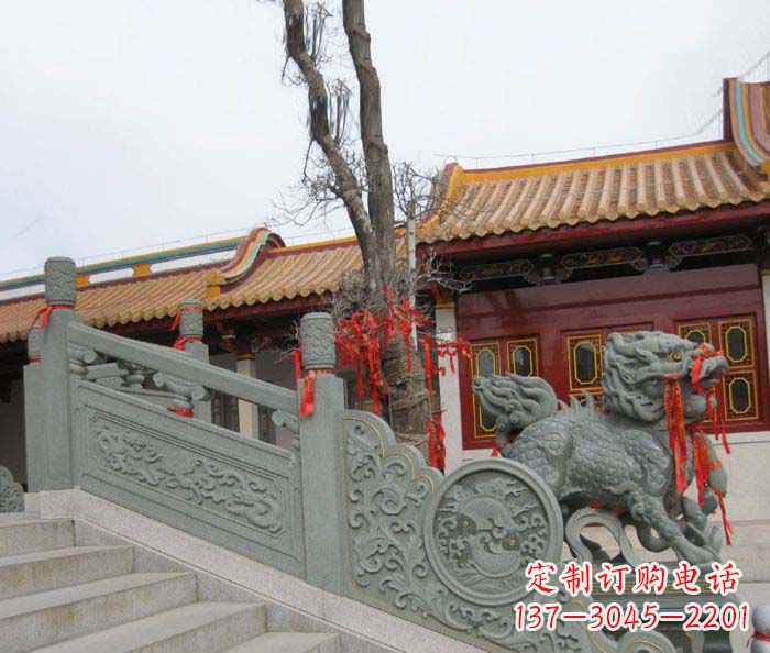 北京寺庙景观仿古石栏板