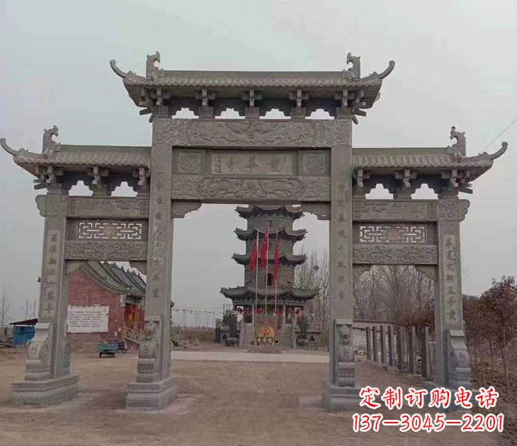北京寺院石牌坊