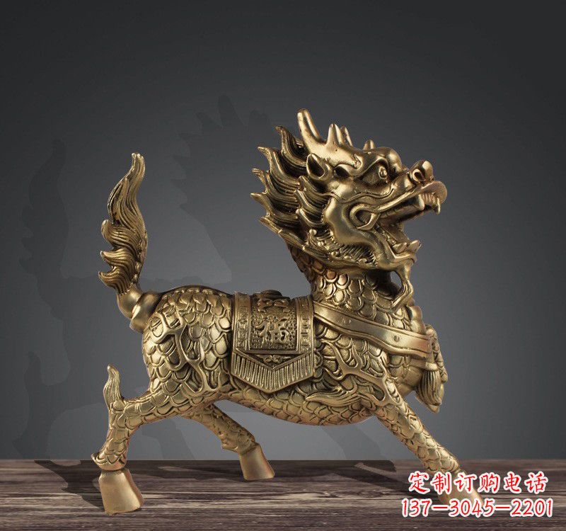 北京送福铜麒麟