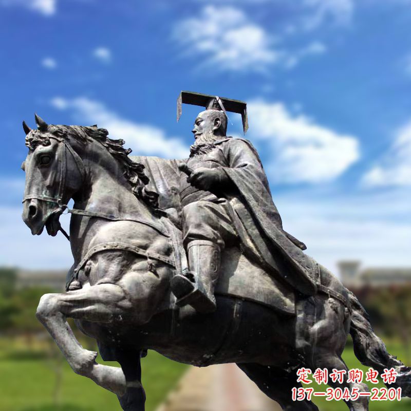 北京隋文帝骑马雕塑