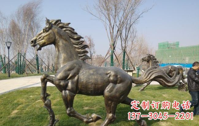 北京铜雕奔马