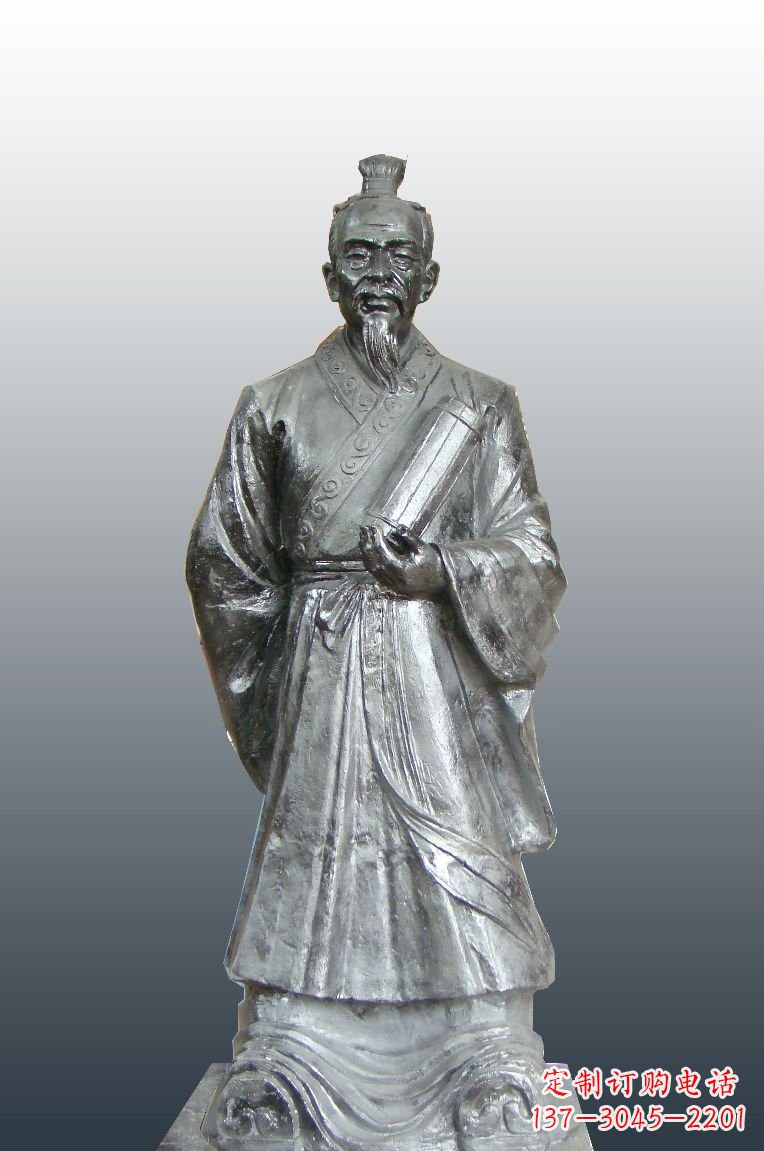 北京铜雕扁鹊古代名医雕塑