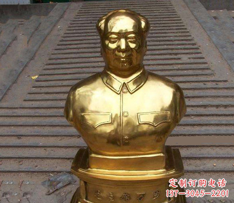 北京铜雕广场伟人雕塑摆件