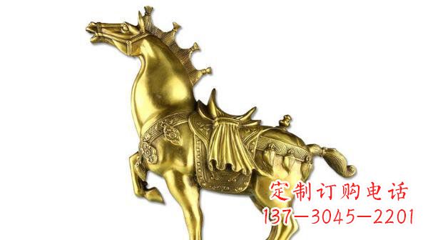 北京铜雕马公园动物雕塑