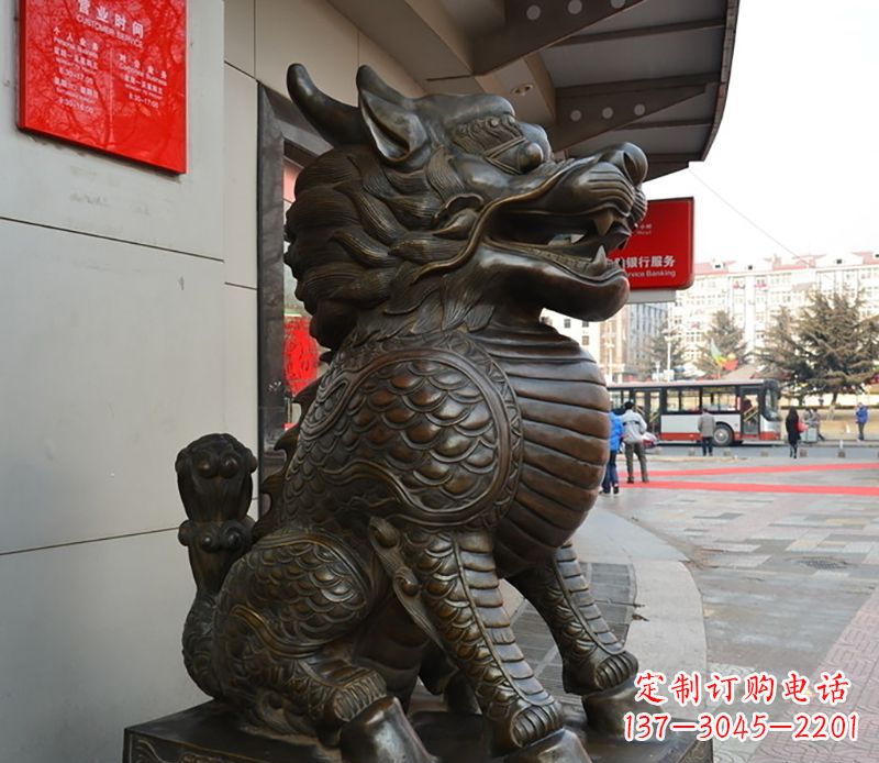 北京铜雕麒麟
