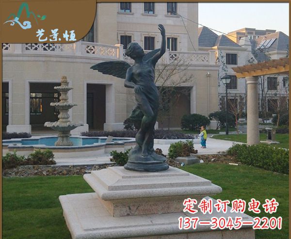 北京铜雕西方天使人物雕塑1