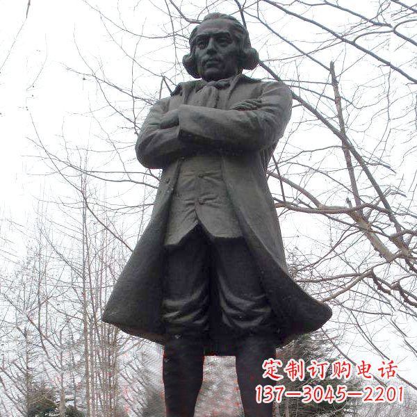 北京瓦特公园铜雕塑像