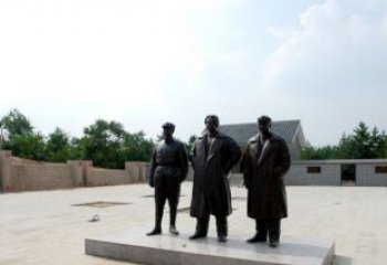 北京礼赞伟大青年毛主席：青年毛主席伟人铜雕