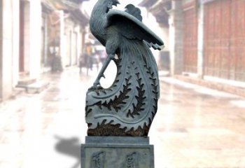北京匠心之作——青石仿古凤凰雕塑