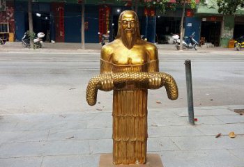 北京昆仑山神农雕塑像，传承古老艺术