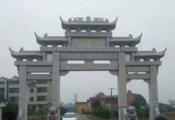 北京仿古牌坊石雕、精美绝伦
