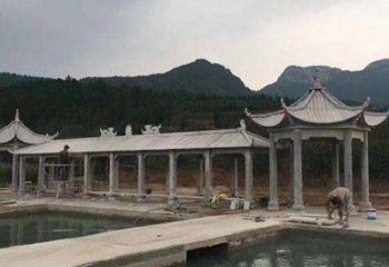 北京多功能石雕长廊雕塑