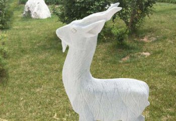北京中领雕塑角度石雕动物羊雕塑