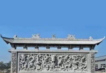 北京石雕浮雕影壁塑——高雅时尚的室内艺术装饰