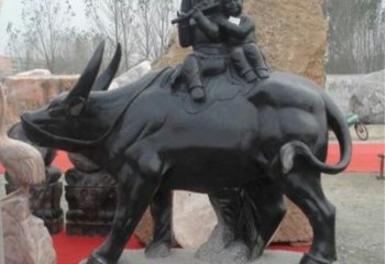 北京传承经典，表达淳朴——牧童雕塑
