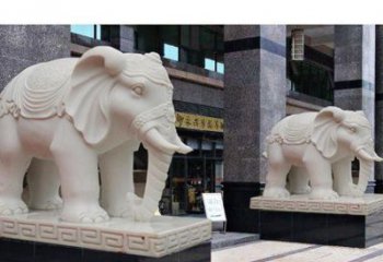 北京最佳选择——石雕酒店大象雕塑