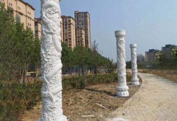 北京领雕石雕龙柱打造社会文化地标