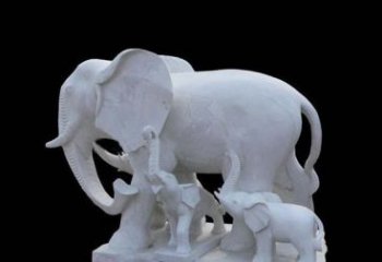 北京中领雕塑：定制真实写实的大象雕塑