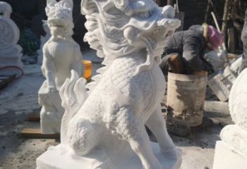 北京正宗古典麒麟神兽招财动物雕塑