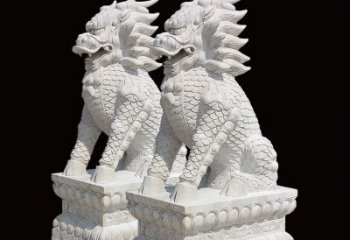 北京中领雕塑推出麒麟雕塑一对