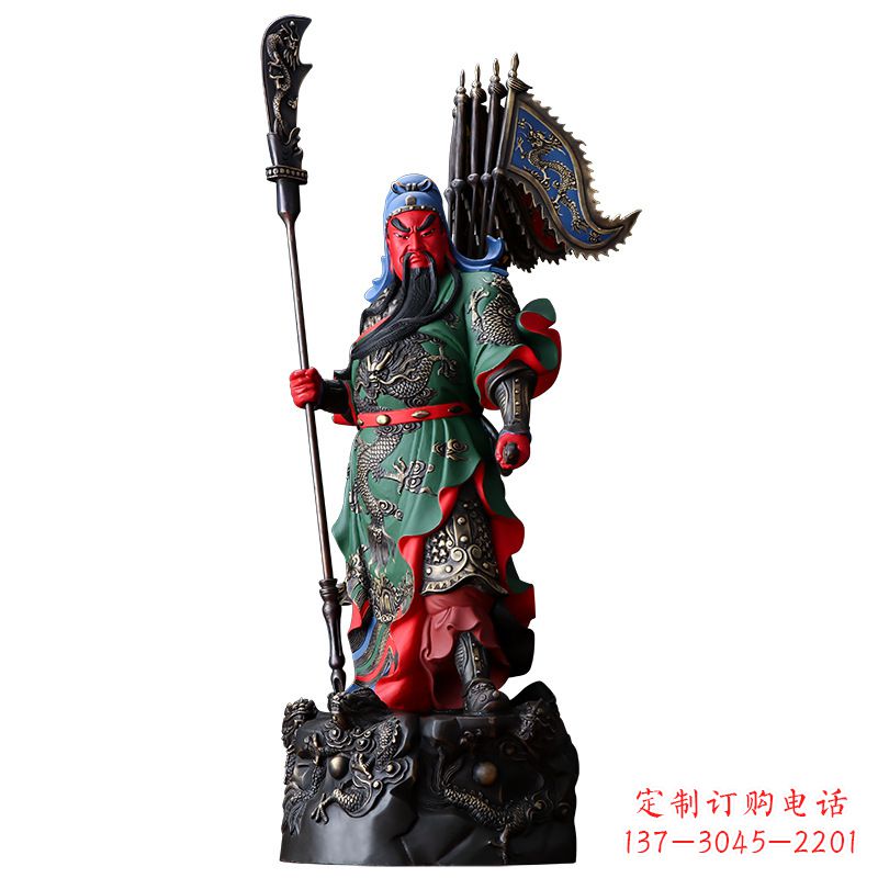 北京武财神关二爷雕塑