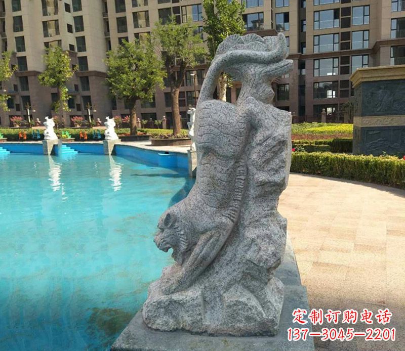 北京下山老虎石雕