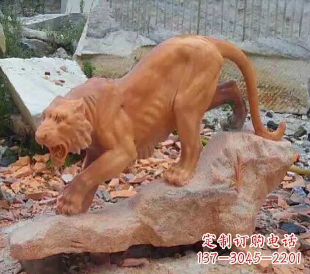 北京下山老虎石雕222