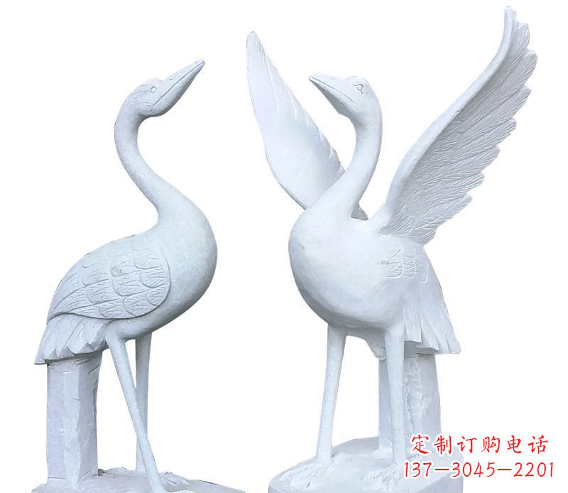 北京仙鹤公园动物石雕