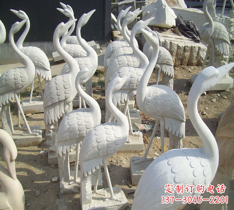 北京仙鹤石雕石雕