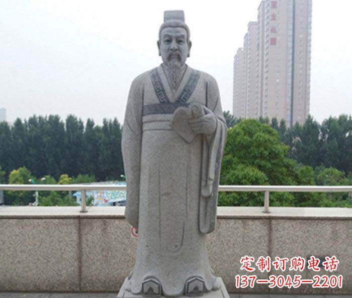 北京先秦法家代表人物商鞅石雕