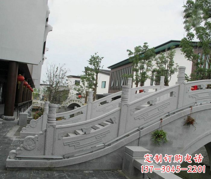 北京小区景观大理石拱桥