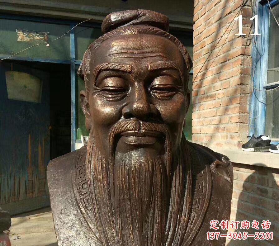 北京校园名人铜雕 人物雕塑
