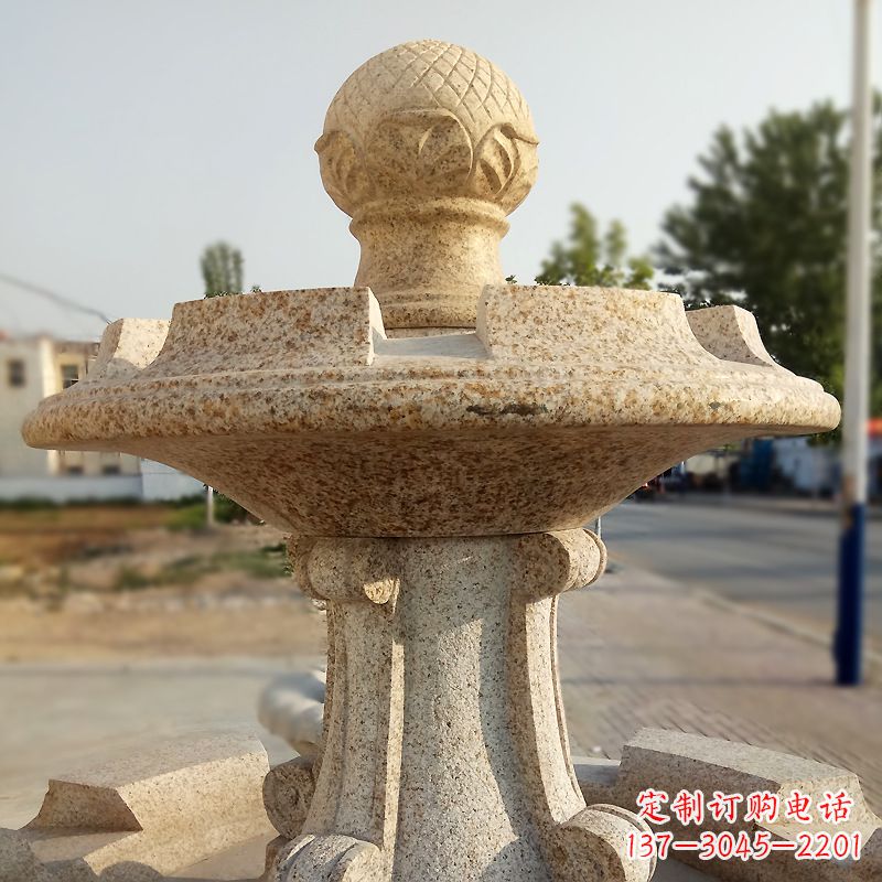 北京新型石雕风水球