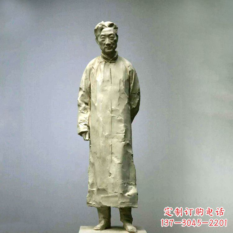 北京徐悲鸿雕塑像石雕历史名人雕像