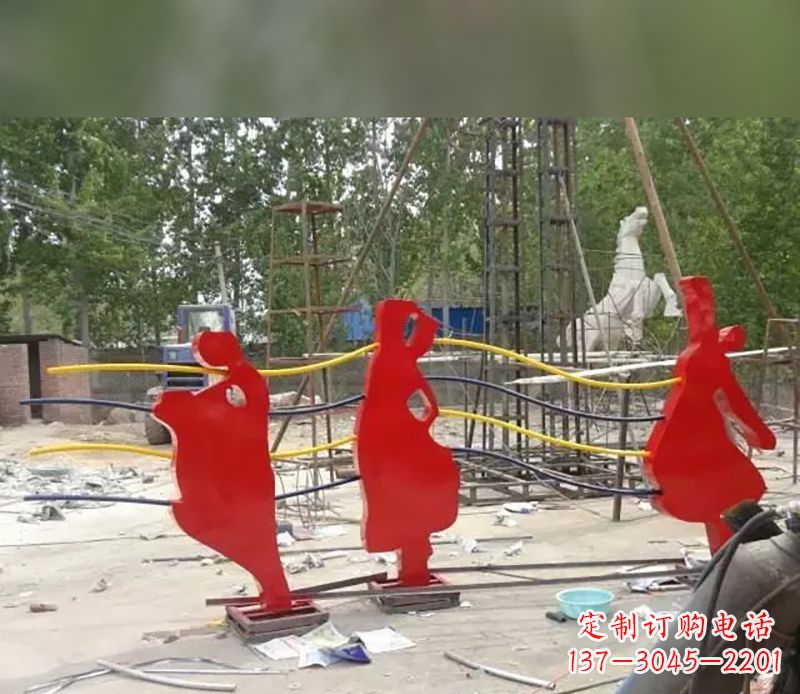北京音符剪纸雕塑不锈钢
