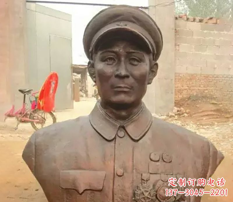 北京元帅名人胸像铜雕