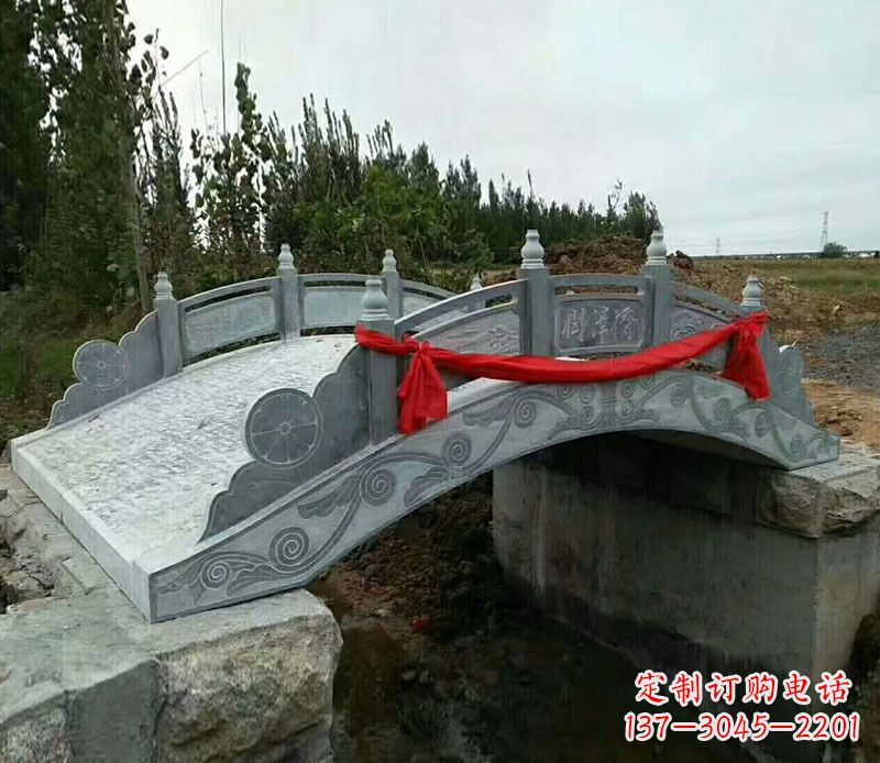 北京园林仿古石拱桥景观雕塑