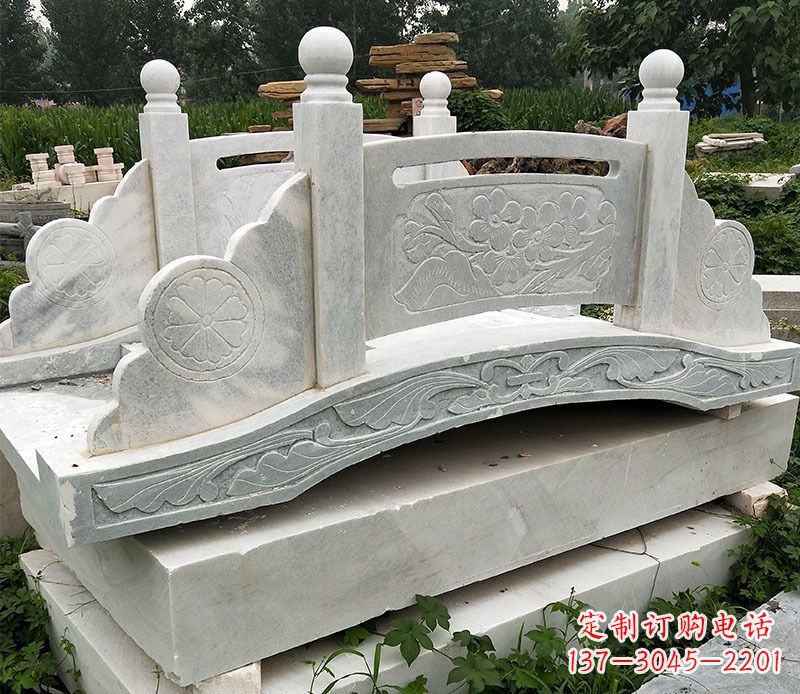北京园林仿古石拱桥景观石雕