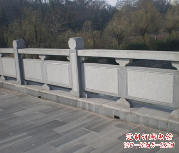 北京园林仿古石栏板景观石雕 (7)