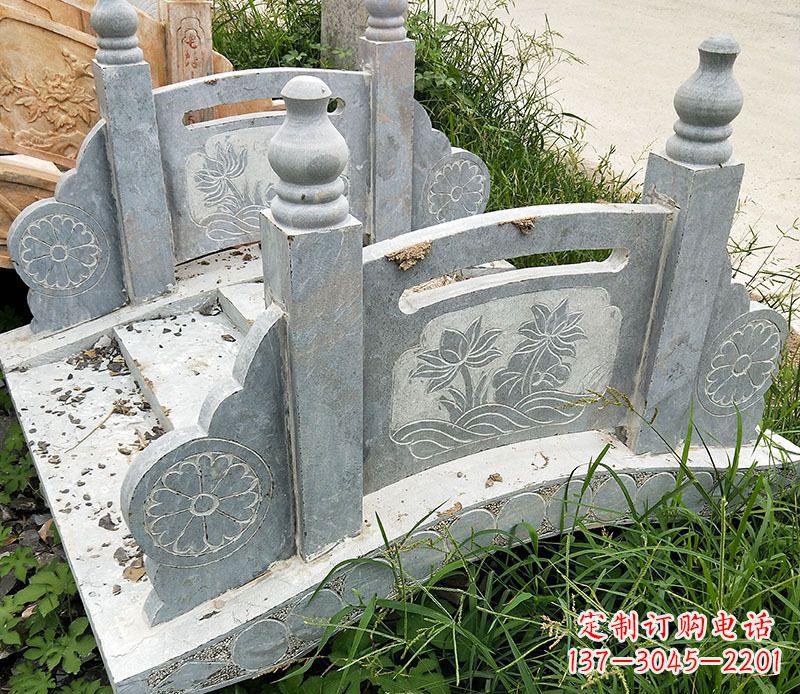北京园林仿古石栏板景观石雕_1 (2)