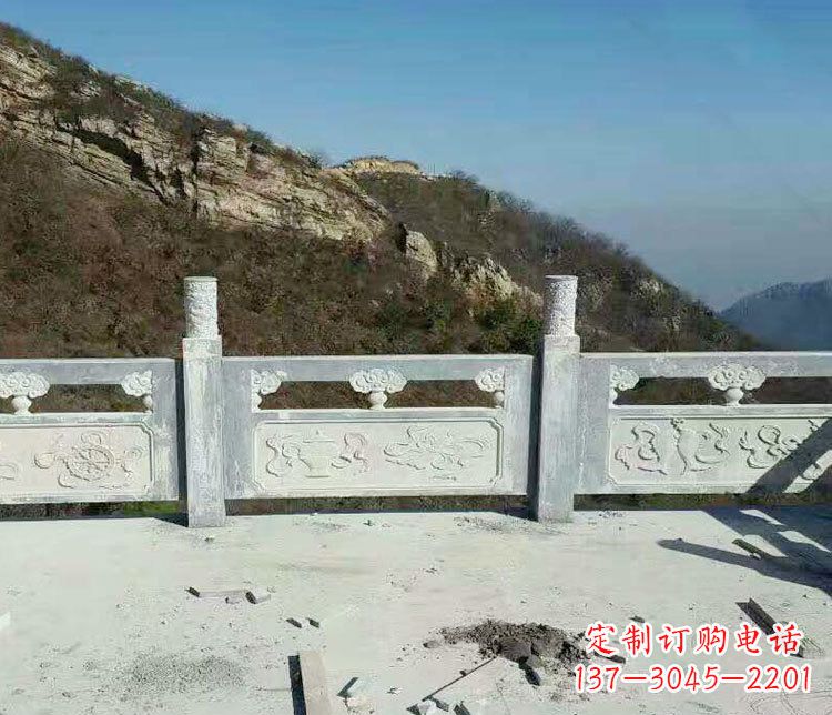 北京园林仿古石栏板景观石雕_2 (3)