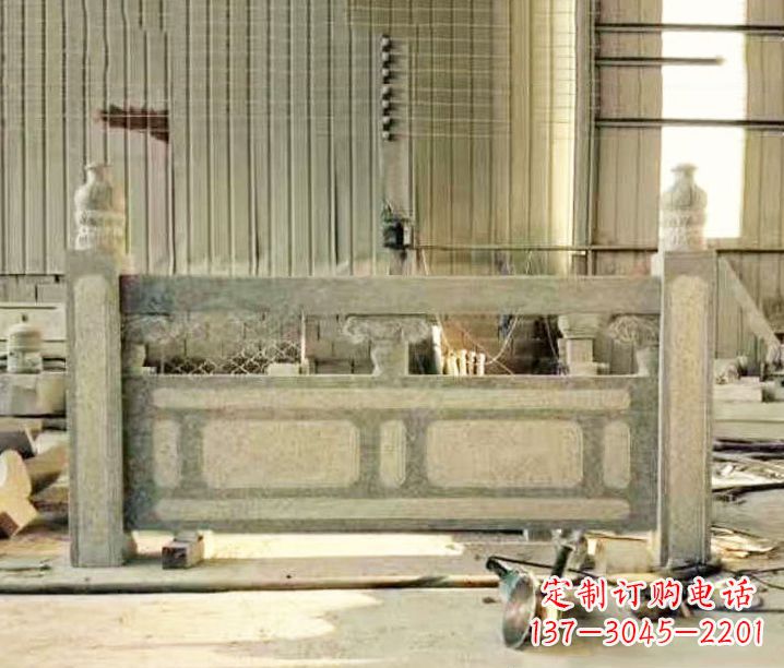 北京园林仿古石栏板景观石雕_2 (2)