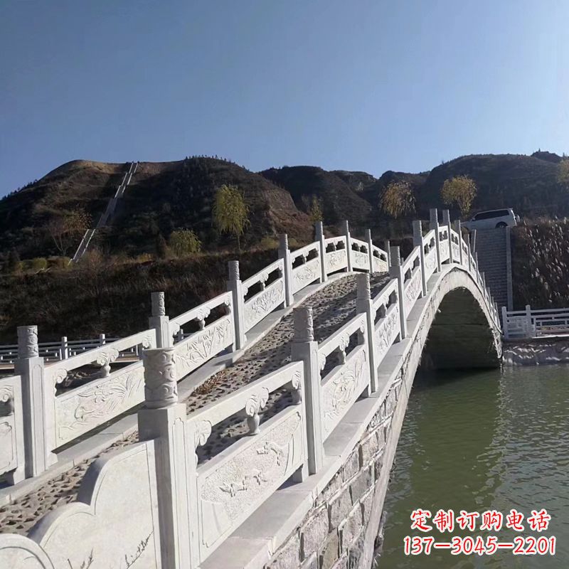 北京园林景点石雕桥栏板