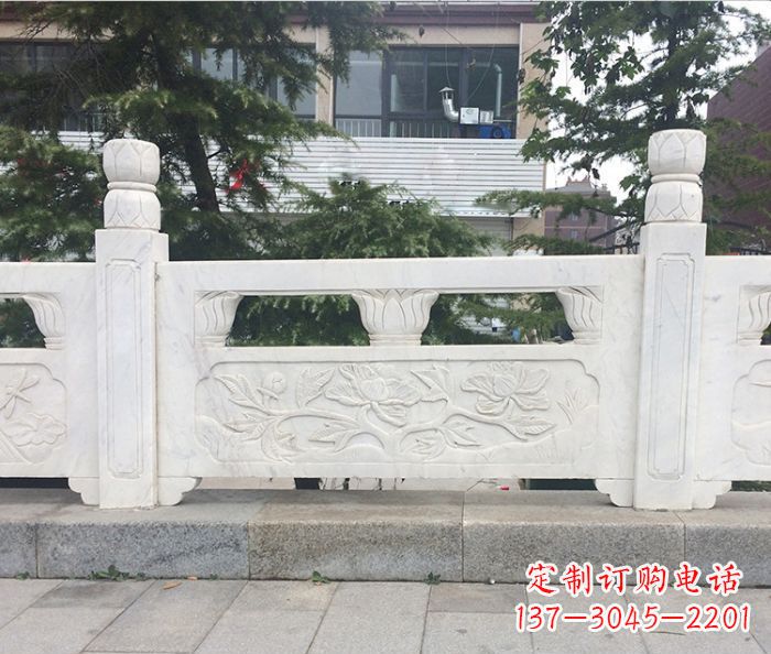 北京园林景观大理石浮雕栏板 (2)