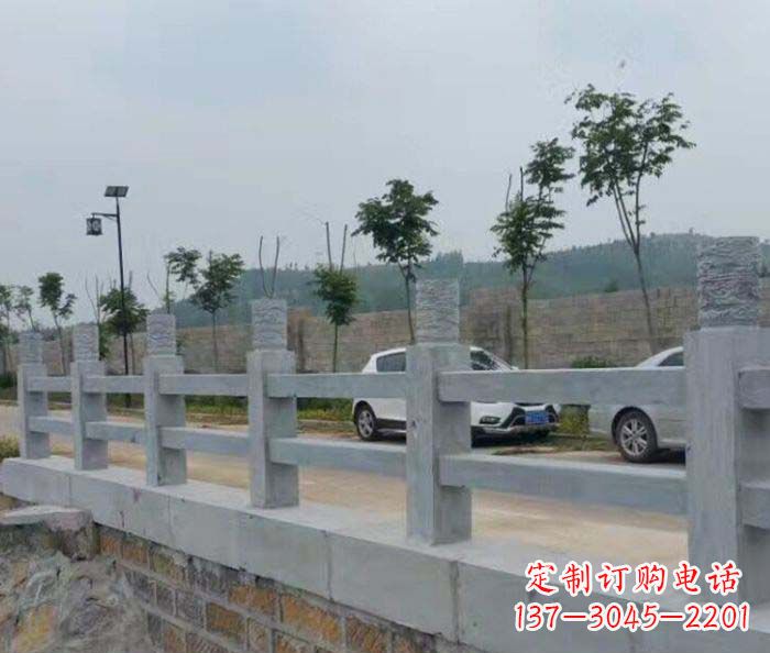 北京园林景观大理石浮雕石雕栏板