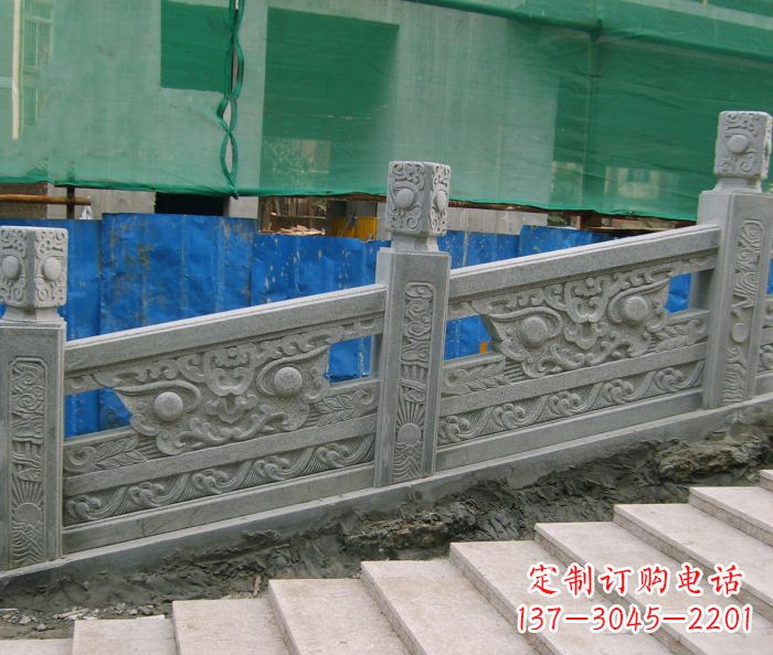 北京园林景观大理石栏板雕塑 (5)