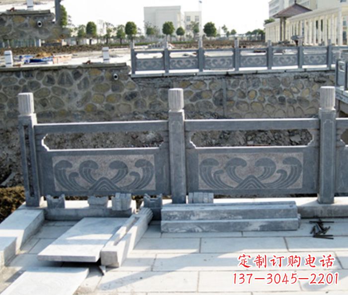 北京园林景观大理石栏板石雕 (11)